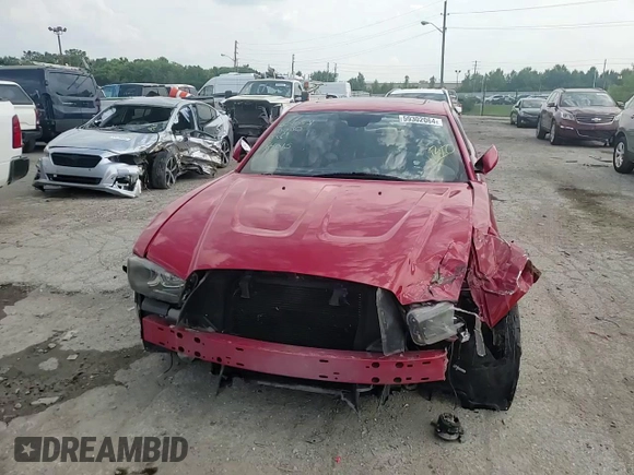2012 Dodge Charger SXT with VIN 2C3CDXJG6CH184015, listed as a Copart auction lot 59302064 with 207,997 mi miles and Salvage Title. Bid and sale history available at carsss.com. Image 10.