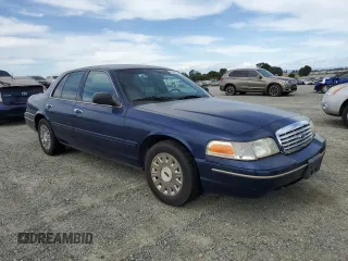 2004 Ford Police Interceptor Base w/3.27 Axle with VIN 2FAFP71W54X185452, listed as a Copart auction lot 57003145 with 159,532 mi miles and Clean title. Bid and sale history available at DreamBid. Image 4.