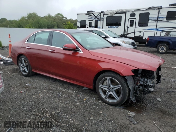 2019 Mercedes-Benz E 300 with VIN WDDZF4KB7KA510425, listed as a Copart auction lot 58826625 with 25,774 mi miles and Salvage title. Bid and sale history available at DreamBid. Image 4.