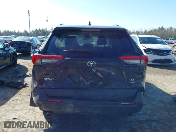 2019 Toyota RAV4 LE with VIN 2T3G1RFV1KC054006, listed as a IAAI auction lot 41781405 with 41,635 mi miles and . Bid and sale history available at DreamBid. Image 17.