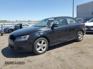 2012 Volkswagen Jetta TDI w/Premium & Nav z VIN 3VWLL7AJ2CM378145, wystawiony jako Copart lot #54872525 z przebiegiem 199 629 mil mil oraz Szkoda całkowita • Salvage title. Historia ofert i sprzedaży dostępna na DreamBid. Obrazek 1.