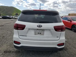 2019 Kia Sorento LX V6 with VIN 5XYPG4A55KG492730, listed as a Copart auction lot 51613845 with 114,494 mi miles and Clean Title. Bid and sale history available at carsss.com. Image 6.