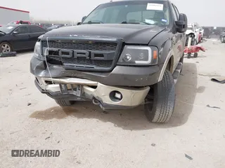 2007 Ford F-150 XLT with VIN 1FTPW14V77KB42126, listed as a IAAI auction lot 41801954 with 179,772 mi miles. Bid and sale history available at carsss.com. Image 6.