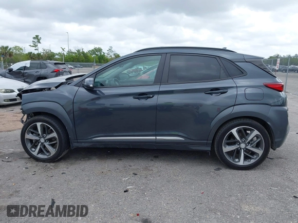 2020 Hyundai Kona Ultimate with VIN KM8K53A55LU549563, listed as a IAAI auction lot 41714066 with 101,444 mi miles. Bid and sale history available at carsss.com. Image 15.