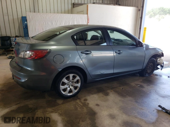 2013 Mazda 3 i SV with VIN JM1BL1TGXD1812050, listed as a Copart auction lot 61905995 with 120,360 mi miles and Salvage title. Bid and sale history available at DreamBid. Image 3.