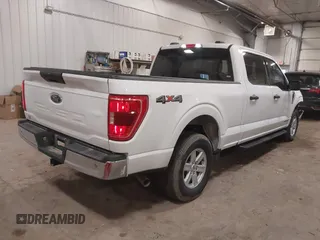 2023 Ford F-150 XL with VIN 1FTFW1ED6PFC14587, listed as a IAAI auction lot 41827273 with 87,267 mi miles. Bid and sale history available at carsss.com. Image 4.
