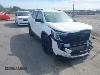 2022 GMC Terrain SLE with VIN 3GKALMEV6NL309218, listed as a IAAI auction lot 41635176 with 29,575 mi miles and . Bid and sale history available at carsss.com. Image 1.