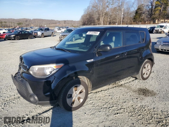 2016 Kia Soul with VIN KNDJN2A20G7301354, listed as a Copart auction lot 43133965 with 139,234 mi miles and Salvage Title. Bid and sale history available at carsss.com. Image 1.