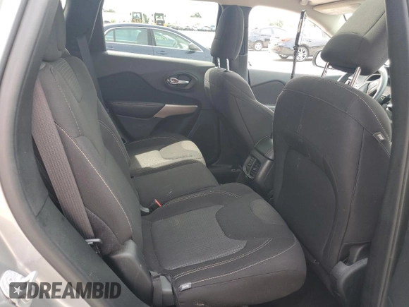 2017 Jeep Cherokee Latitude with VIN 1C4PJMCS9HW634285, listed as a Copart auction lot 59107615 with 136,984 mi miles and Salvage title. Bid and sale history available at DreamBid. Image 11.