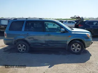 2006 Honda Pilot EX-L with VIN 2HKYF18506H521822, listed as a IAAI auction lot 42012612 with 187,946 mi miles and . Bid and sale history available at DreamBid. Image 13.