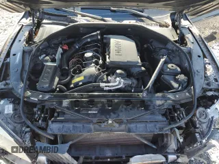 2012 BMW 7 Series 740i with VIN WBAKA4C58CC613763, listed as a Copart auction lot 43557415 with 0 mi miles and Salvage Title. Bid and sale history available at carsss.com. Image 12.