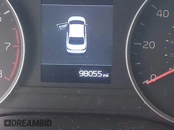 2019 Kia Rio S with VIN 3KPA24AB0KE180046, listed as a IAAI auction lot 41918142 with 98,055 mi miles. Bid and sale history available at carsss.com. Image 15.
