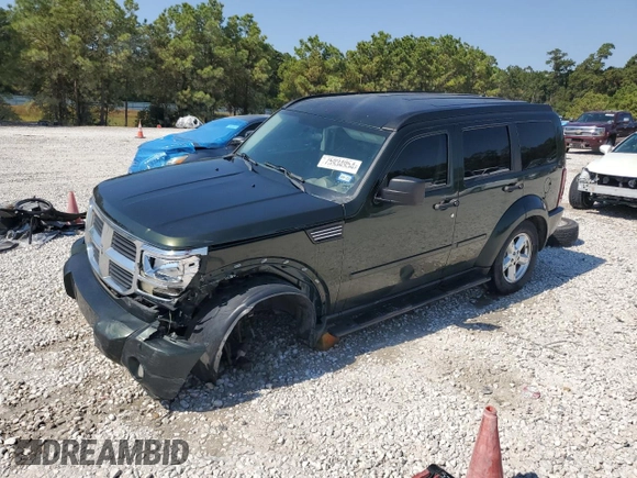 2010 Dodge Nitro SE with VIN 1D4PT2GK5AW124839, listed as a Copart auction lot 75934954 with Not Provided miles and Clean Title. Bid and sale history available at DreamBid. Image 1.