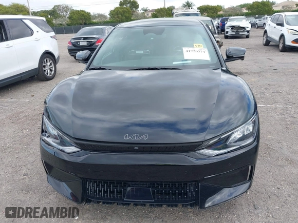 2023 Kia EV6 GT with VIN KNDC5DLE1P5133246, listed as a IAAI auction lot 41720374 with 7,352 mi miles. Bid and sale history available at carsss.com. Image 13.