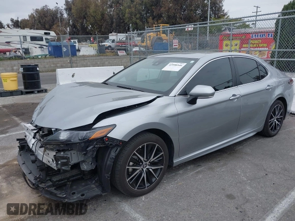 2023 Toyota Camry SE with VIN 4T1G11AKXPU809876, listed as a IAAI auction lot 42100546 with 35,055 mi miles and . Bid and sale history available at DreamBid. Image 17.