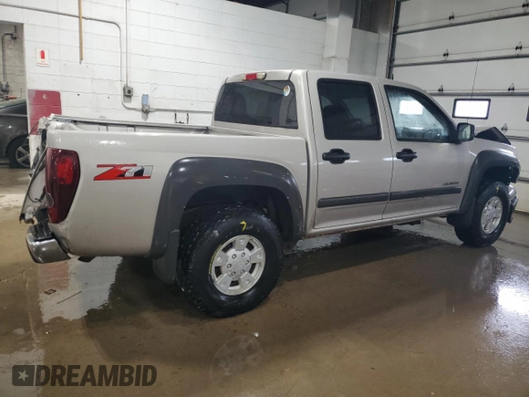 2005 Chevrolet Colorado 1SE LS Z71 with VIN 1GCDS136958289874, listed as a Copart auction lot 55078265 with 147,705 mi miles and Salvage title. Bid and sale history available at DreamBid. Image 3.