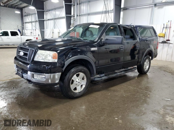 2004 Ford F-150 XLT with VIN 1FTPW14504KB95696, listed as a Copart auction lot 57332215 with 177,558 mi miles and Salvage title. Bid and sale history available at DreamBid. Image 1.