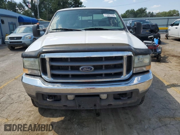 2004 Ford Super Duty F-250 XL with VIN 1FTNX21P14EC94526, listed as a Copart auction lot 71207774 with 176,238 mi miles and Salvage Title. Bid and sale history available at carsss.com. Image 5.