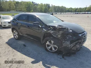 2017 Lexus NX 200t with VIN JTJYARBZ9H2059156, listed as a Copart auction lot 53250485 with 95,902 mi miles and Salvage Title. Bid and sale history available at DreamBid. Image 4.