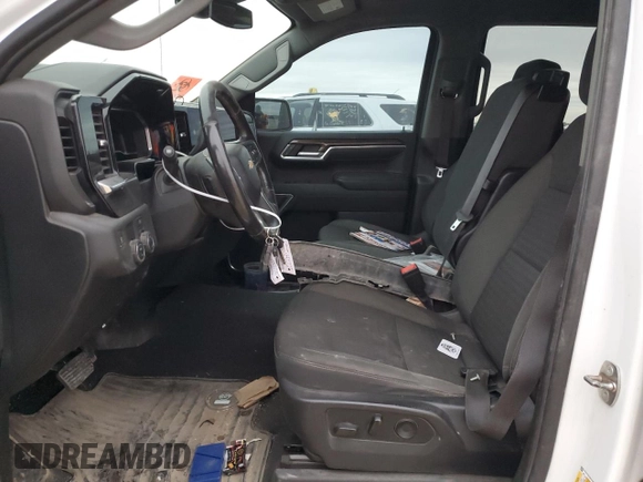 2022 Chevrolet Silverado 1500 LT with VIN 1GCPACEK2NZ635571, listed as a Copart auction lot 88725255 with 0 mi miles and Salvage Title. Bid and sale history available at carsss.com. Image 7.