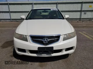 2005 Acura TSX with VIN JH4CL96875C027173, listed as a Copart auction lot 53687395 with 224,054 mi miles and Salvage Title. Bid and sale history available at carsss.com. Image 5.
