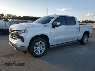 2023 Chevrolet Silverado 1500 LTZ with VIN 3GCUDGE82PG125004, listed as a Copart auction lot 78481044 with 15,850 mi miles and Salvage Title. Bid and sale history available at carsss.com. Image 1.