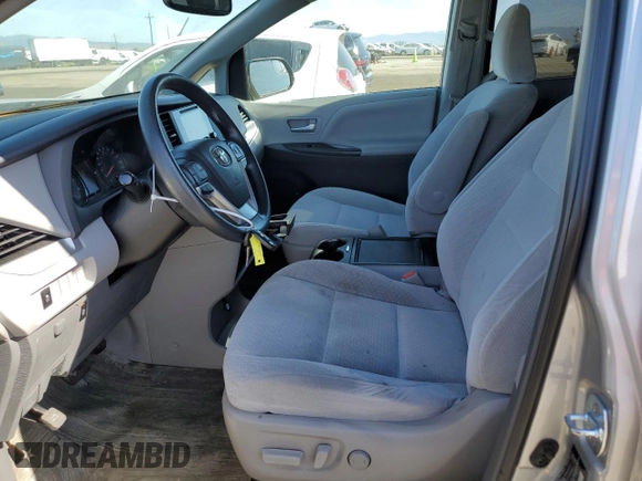 2016 Toyota Sienna LE AAS with VIN 5TDKK3DC0GS705672, listed as a Copart auction lot 56246715 with 65,917 mi miles and Salvage title. Bid and sale history available at DreamBid. Image 7.
