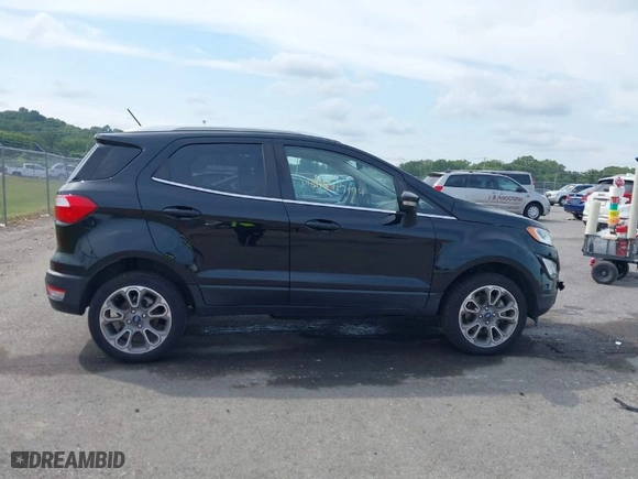 2019 Ford EcoSport Titanium with VIN MAJ6S3KLXKC307700, listed as a IAAI auction lot 40267174 with 72,178 mi miles. Bid and sale history available at carsss.com. Image 13.
