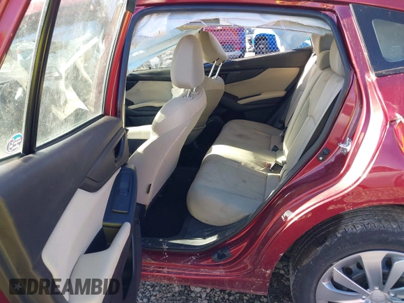 2021 Subaru Impreza with VIN 4S3GTAB69M3714484, listed as a IAAI auction lot 41616935 with 40,875 mi miles and . Bid and sale history available at DreamBid. Image 8.