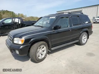 2003 Nissan Pathfinder LE with VIN JN8DR09X33W710619, listed as a Copart auction lot 50821455 with 199,487 mi miles and Salvage Title. Bid and sale history available at carsss.com. Image 1.