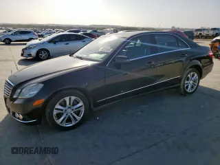 2010 Mercedes-Benz E-Class E 350 Luxury with VIN WDDHF5GB1AA258681, listed as a Copart auction lot 50293585 with 96,537 mi miles and Salvage Title. Bid and sale history available at carsss.com. Image 1.
