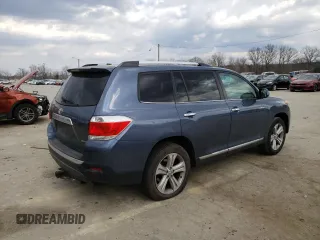 2012 Toyota Highlander Limited with VIN 5TDDK3EH9CS154252, listed as a Copart auction lot 48169895 with 225,493 mi miles and Salvage title. Bid and sale history available at DreamBid. Image 3.