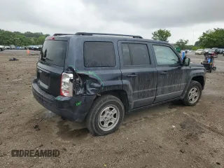 2014 Jeep Patriot Sport with VIN 1C4NJPBA0ED601488, listed as a Copart auction lot 63791785 with 204,926 mi miles and Salvage title. Bid and sale history available at DreamBid. Image 3.