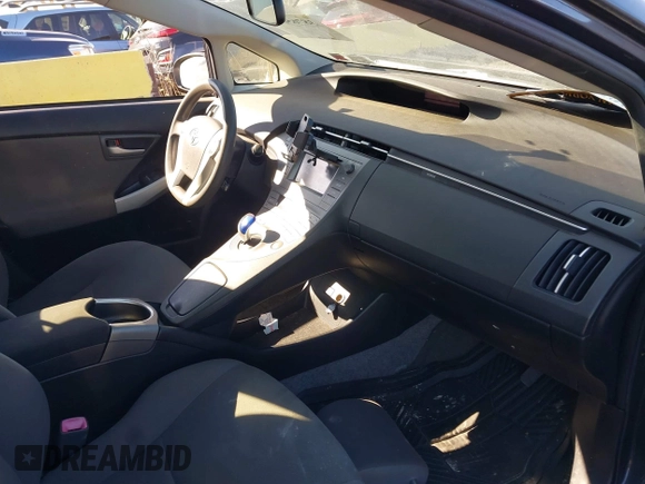 2013 Toyota Prius One with VIN JTDKN3DU6D1719665, listed as a IAAI auction lot 38765023 with 50,913 mi miles and . Bid and sale history available at DreamBid. Image 5.
