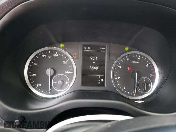 2021 Mercedes-Benz Metris with VIN W1WV0FEY3M3830388, listed as a Copart auction lot 45854963 with 3,548 mi miles and . Bid and sale history available at DreamBid. Image 9.