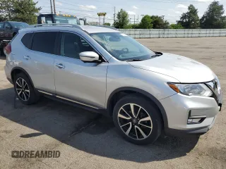 2019 Nissan Rogue S with VIN 5N1AT2MV1KC756446, listed as a Copart auction lot 55252435 with 161,548 mi miles and Clean Title. Bid and sale history available at carsss.com. Image 4.