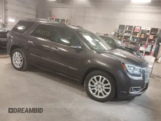 2015 GMC Acadia Denali with VIN 1GKKVTKD4FJ257360, listed as a IAAI auction lot 41828556 with 110,268 mi miles. Bid and sale history available at carsss.com. Image 1.