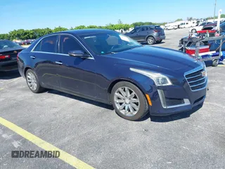 2016 Cadillac CTS RWD with VIN 1G6AP5SX8G0119984, listed as a IAAI auction lot 41679567 with 98,592 mi miles and . Bid and sale history available at DreamBid. Image 1.