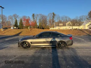 2015 BMW 4 Series 435i xDrive with VIN WBA3R5C55FK371639, listed as a Copart auction lot 56732715 with 122,559 mi miles and Clean title. Bid and sale history available at DreamBid. Image 4.