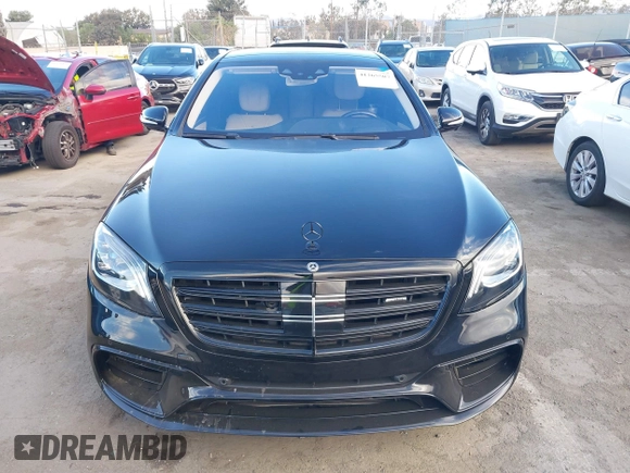 2018 Mercedes-Benz S 63 AMG with VIN WDDUG8JB9JA357139, listed as a IAAI auction lot 41265507 with 41,224 mi miles and . Bid and sale history available at DreamBid. Image 12.
