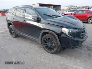 2020 GMC Terrain SLT with VIN 3GKALPEX8LL137757, listed as a IAAI auction lot 40480889 with 66,310 mi miles. Bid and sale history available at carsss.com. Image 1.