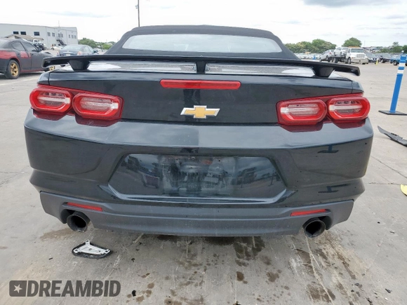 2023 Chevrolet Camaro 1LT with VIN 1G1FB3DX0P0148147, listed as a Copart auction lot 58852945 with 57,859 mi miles and Salvage title. Bid and sale history available at DreamBid. Image 6.