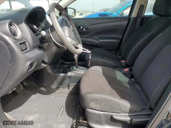 2017 Nissan Versa Sedan SV with VIN 3N1CN7AP4HL850251, listed as a Copart auction lot 48342705 with 80,591 mi miles and Salvage Title. Bid and sale history available at carsss.com. Image 7.