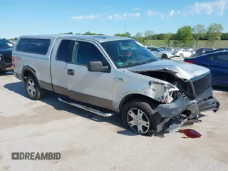 2006 Ford F-150 XLT with VIN 1FTPX14576FA58487, listed as a IAAI auction lot 42677320 with 183,393 mi miles and . Bid and sale history available at DreamBid. Image 1.