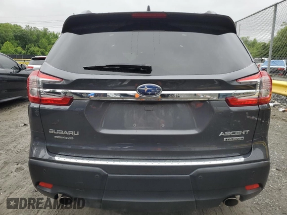 2024 Subaru Ascent Touring with VIN 4S4WMAWD3R3417330, listed as a Copart auction lot 58837755 with 27,874 mi miles and Salvage title. Bid and sale history available at DreamBid. Image 6.