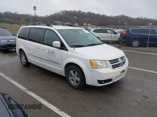 2010 Dodge Grand Caravan SXT with VIN 2D4RN5D1XAR191011, listed as a IAAI auction lot 41162015 with 83,251 mi miles and . Bid and sale history available at DreamBid. Image 1.