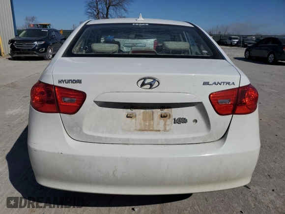 2009 Hyundai Elantra SE z VIN KMHDU46D29U726810, wystawiony jako Copart lot #48394825 z przebiegiem 172 611 mil mil oraz Szkoda całkowita • Salvage title. Historia ofert i sprzedaży dostępna na DreamBid. Obrazek 6.