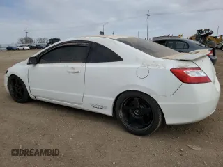 2008 Honda Civic Cpe Si with VIN 2HGFG215X8H708678, listed as a Copart auction lot 49978925 with 143,362 mi miles and Salvage Title. Bid and sale history available at carsss.com. Image 2.