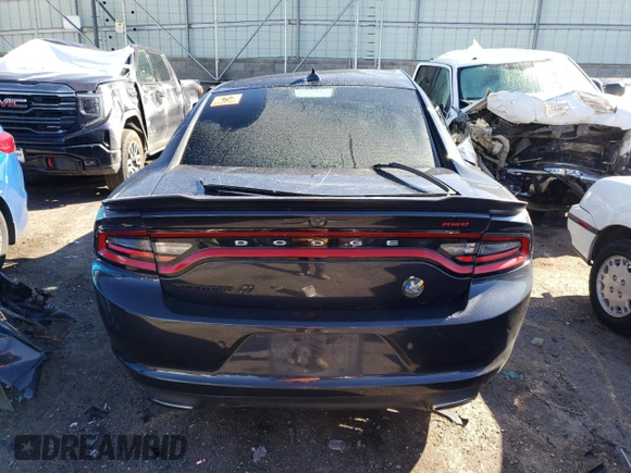 2019 Dodge Charger SXT with VIN 2C3CDXJGXKH542327, listed as a Copart auction lot 76716243 with Not Provided miles and Salvage Title. Bid and sale history available at DreamBid. Image 6.
