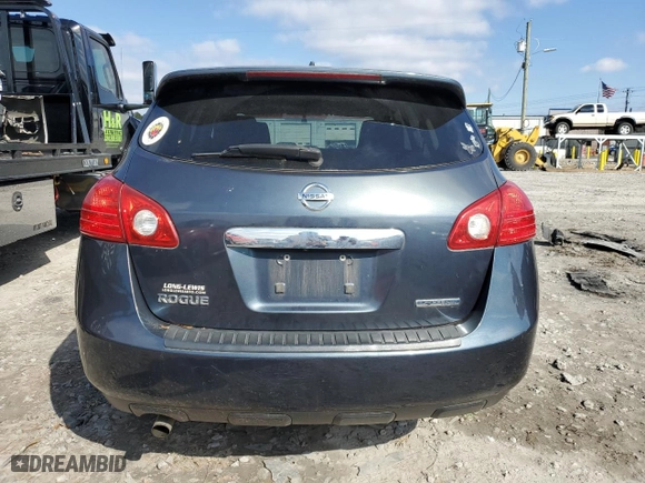 2013 Nissan Rogue S with VIN JN8AS5MT7DW539433, listed as a Copart auction lot 45331735 with 145,858 mi miles and Salvage Title. Bid and sale history available at carsss.com. Image 6.
